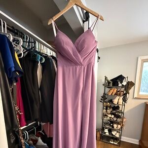 David’s Bridal, Azazie, Size 8, Lavender Haze